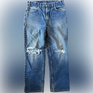 Vintage Orange Tag Levi’s Blue Jeans